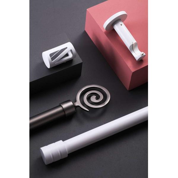 European Style Fish Plate Stainless Steel Exquisite Curtain Rod
