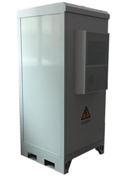 Galvanized Steel Sheet Outdoor Telecom Cabinet , Waterproof Outdoor Electrical Enclosure