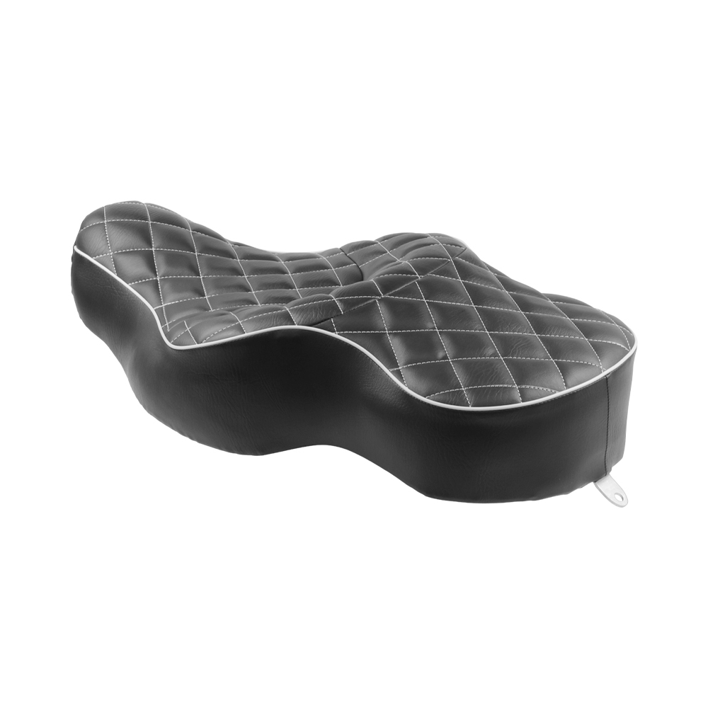 Large One-Piece Motorcycle Seat Cushion Harley Davidson XL883N XL1200N 2004-2018 Comfort Leather Saddle