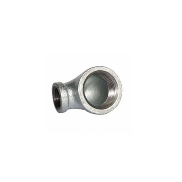 Plain Malleable Iron Elbow 1 Inch Galvanized Pipe Fittings No Thread