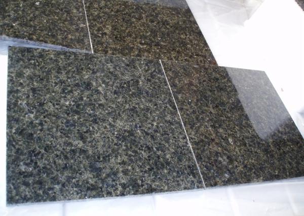 Verde Uba Tuba Granite Countertops , Granite Kitchen Island Countertop Custom Size