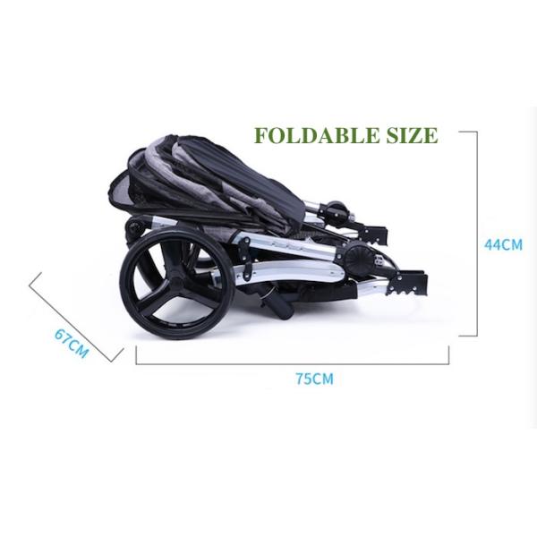 Fuentes lindas del animal doméstico de la carretilla del gris 600D Oxford de la tienda impermeable de aluminio del perro el 103x90x60cm