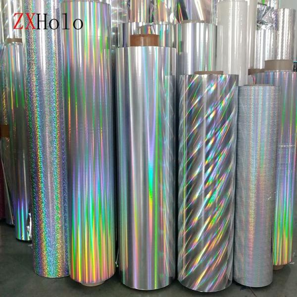 Película holográfica de extrusión múltiple BOPP a prueba de humedad para la decoración de la caja de regalos de Navidad
