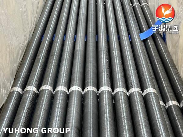 ASTM A179 Carbon Steel Fin Tube Aluminiun G Fin Type For Dry Cooling Tower