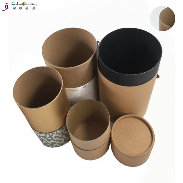 T Shirt Cylinder Kraft Tube Packaging Cardboard Tube Food Packaging Custom Size