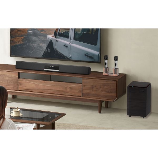 4.1 Channel TV Sound Bar with Subwoofer, surround soundbar 140w home theater systems