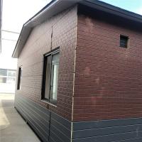 da casa pré-fabricada de aço à prova de fogo Windproof da categoria 100mm de 110km/H casas modulares A
