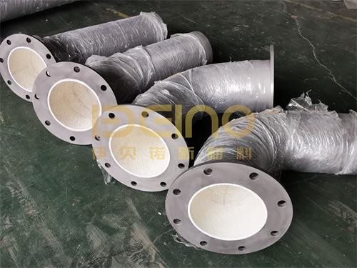 Customizable Wear Resistant Ceramic Pipe Seamless Abrasion Resistant Elbow