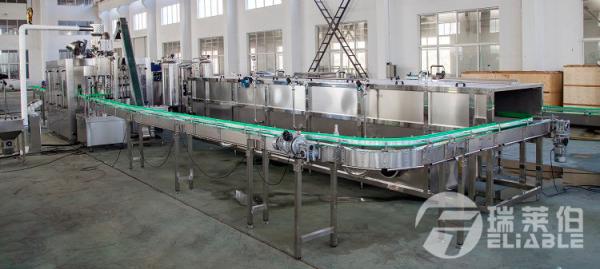 Small Capacity Glass Bottle Filler Purify Water Production Machine Stable Operated