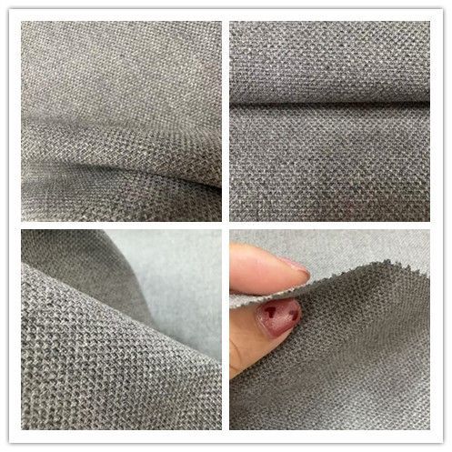 Best Seller Polyester/Rayon/Spandex Fabric Small Dobby Quality for Lady′s Garment