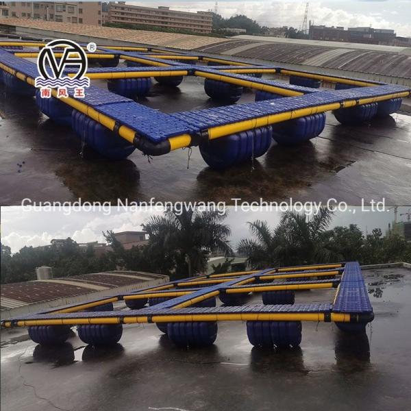 Aquaculture Floating Fish Cage Floating Pipe 200mm/250mm/315mm/350mm/400mm/450mm/500mm For Floating Fishing Ground Wharf Pontoon