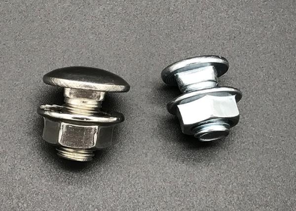 Shank HDG Ss Nut Bolt SS316 Flange Head Nuts Carbon Steel