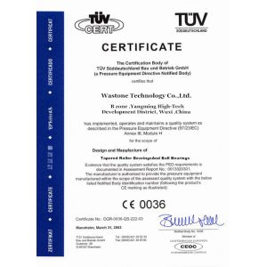 Wastone Technology Co.,Ltd. Certifications