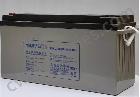 12V 150Ah 20HR Rechargeable Valve Regulated Lead Acid Battery Leoch DJM12150S VRLA
