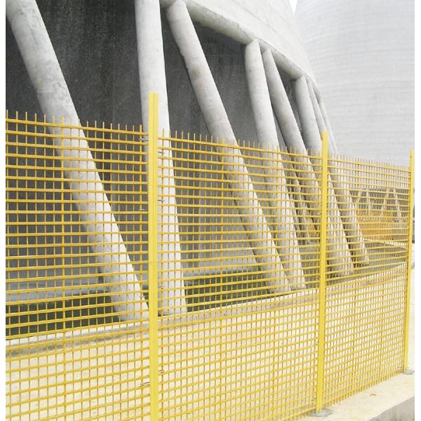 Industrial Electric Insulation FRP Safety Barrier Wall Fiberglass Reinforced Plastic Barrier