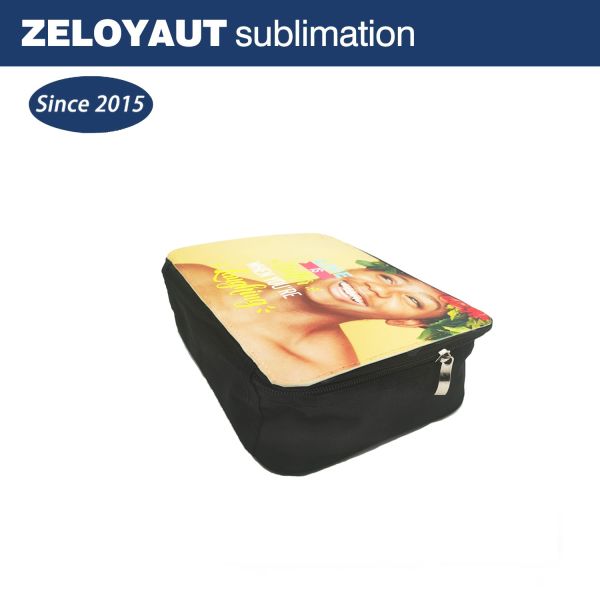 Wholesale Sublimation Lunch Bags Custom Insulated Lunch Box Bag for Adult Heat Press Polyester  Lunch Bag for Kids School Office