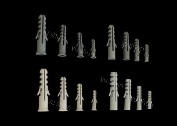 8x40MM PP PE PA Plasterboard Plastic Wall Plug Screw Full Expansion