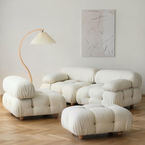 Office Reception Salon Sofa sets modern Waiting leather Sectional living Room home interior Corner Sofa