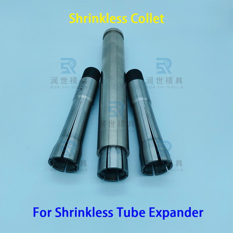 Custom Sizes Tube Expander Spare Parts Shrinkless Collet Tool