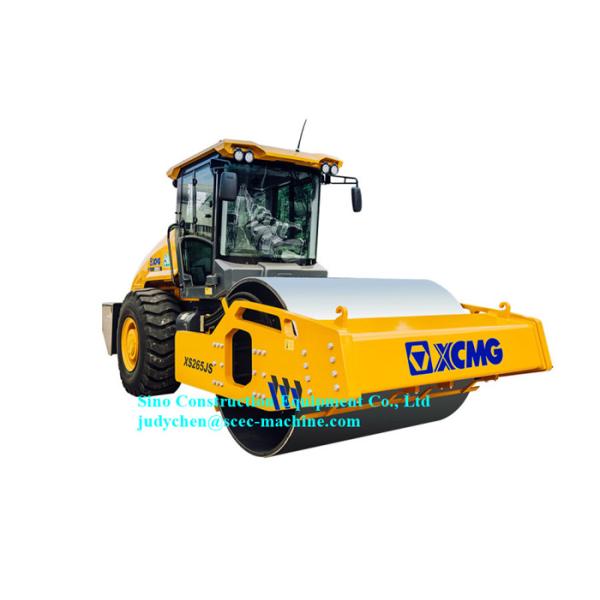 Ролик дороги СС265ДЖС сверхмощного барабанчика строительного оборудования одиночного Вибраторы 26 тонн