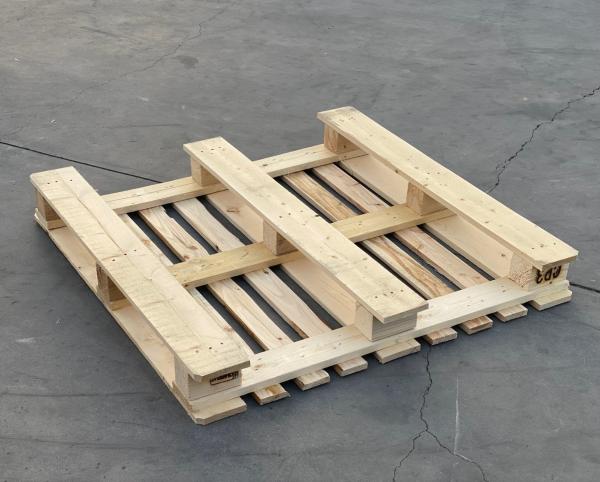 Transport Fumigating Solid Wood Pallet Euro Standard 4 Heat Treated Pallet Wood