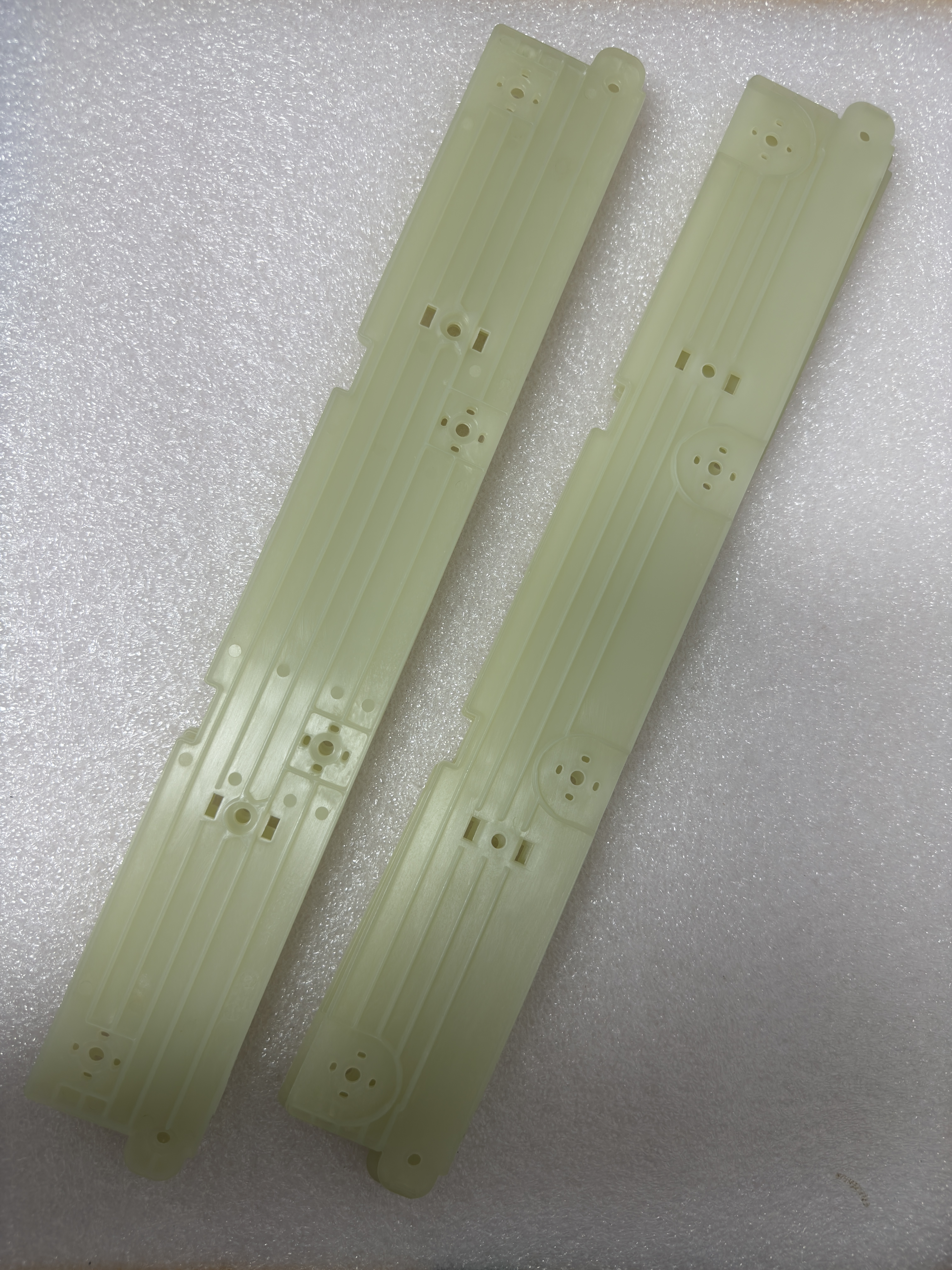 445-0726705 ATM Machine  Atm Parts NCR Cassettes White Rails Right & Left for S2 Lids  4450726705