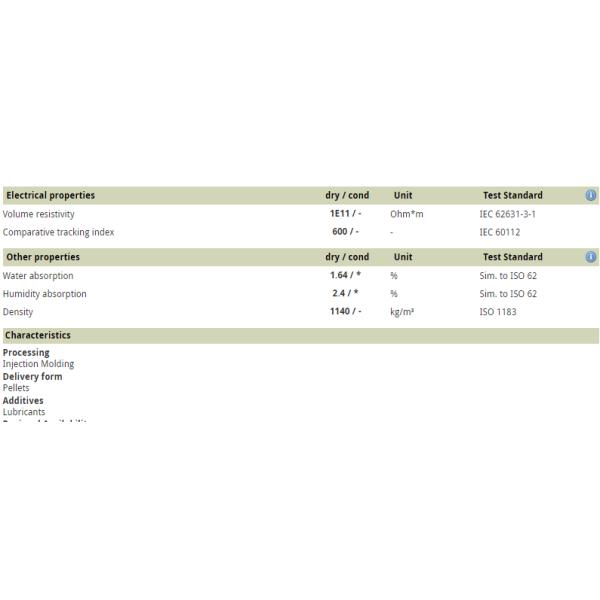 Ascend Vydyne 20NSP PA Resin Fast Crystallize Bearing Material