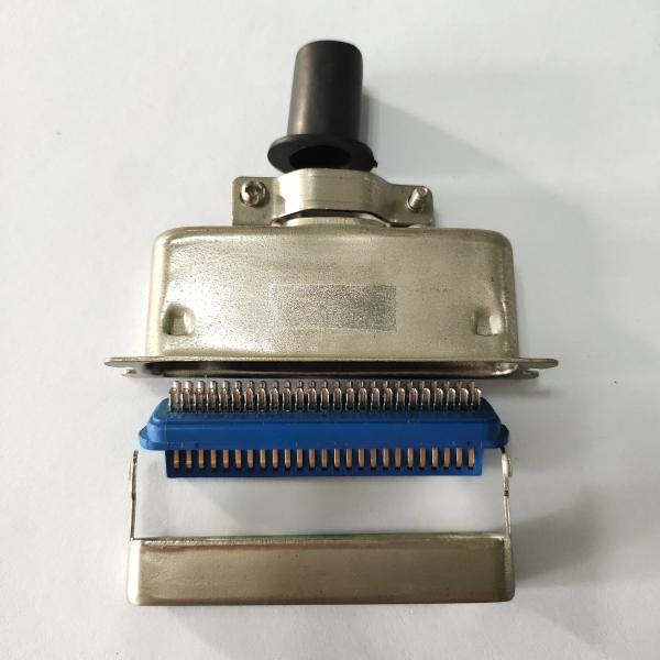 tipos solda masculina Pin Connector da DM de 14 24 36 50 Pin Centronic com saída reta do cabo
