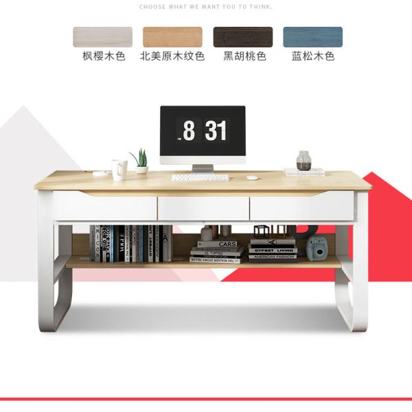 Office Furniture White Desk with Drawers for Kids' Study Table Modern and Functional