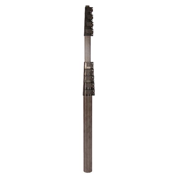 3K Twill Carbon Fiber Telescopic Pole Telescopic Water Fed Pole Matte Surface