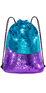 Sequin Drawstring Backpack Christmas Gift Party Bag, Organza Pouch, Satin Pouch Silk Pouch, Suede Pouch