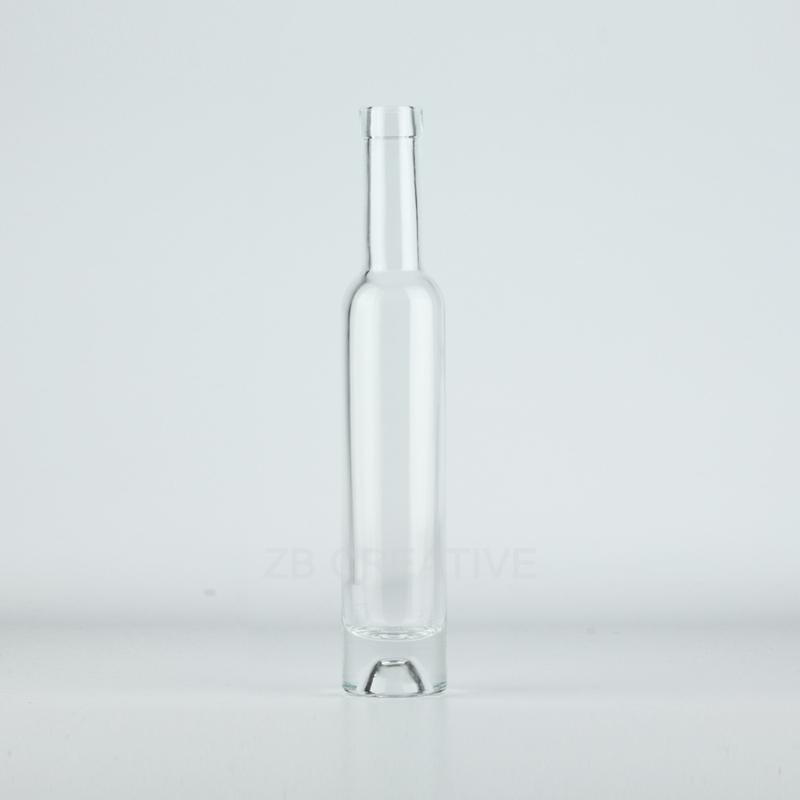 200ml Flint Wine Bottle Cork Top Glass Bottle For Vodka 420g CY-752