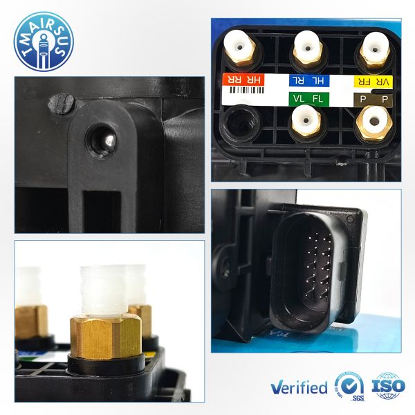 Mercedes W222 W205 C217 W447 W448 Air Suspension Solenoid Valve Block New 0993200058 Air Compressor Pump Valve