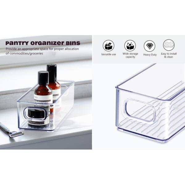 Plastic Storage Bins With Lids X-Large – Perfect Kitchen Or Pantry Organization, Fridge, Cabinet Organizers