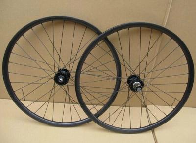lightest mtb clincherwheels 26er carbon with 25*25MM RIM for mountain bicycle wheelset