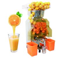 Assoalho que está a máquina alaranjada comercial do Juicer para a laranja de 40mm - de 90mm
