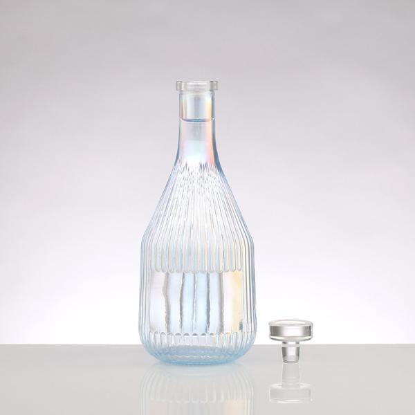 750ml Custom Glass Bottle for Beverage Whisky Spirits Vodka Liquor Tequila Rum Gin