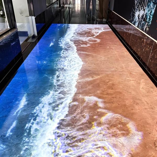 3DIRカメラ モーションキャプチャ インタラクティブな地面投影システム