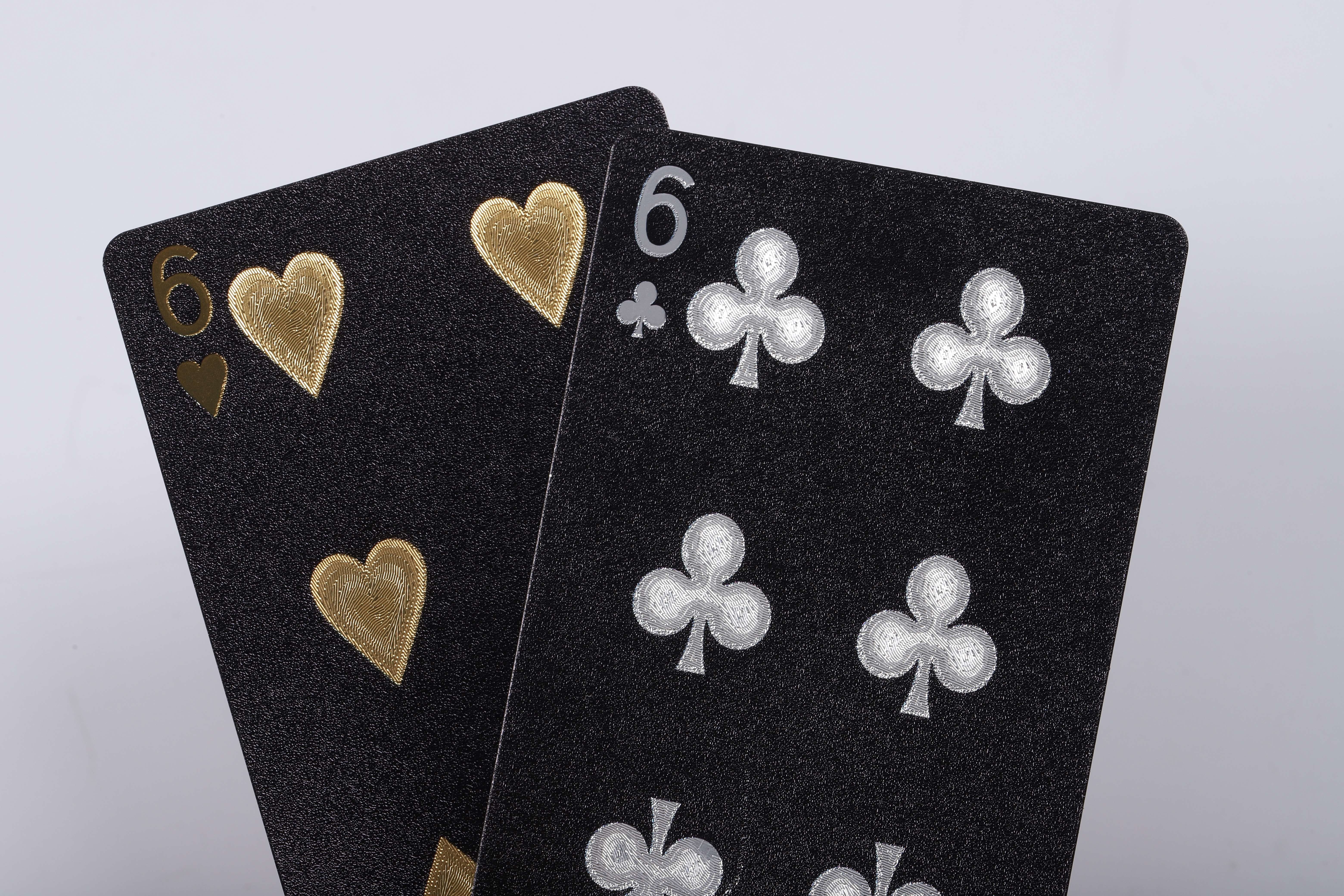 Pantone Color Custom Printed Playing Cards Заказать онлайн Матовый черный