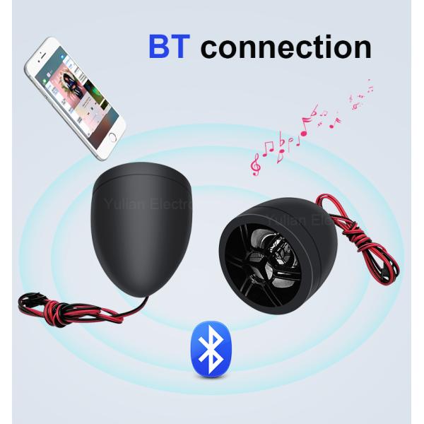 Waterproof Bluetooth Motorcycle Audio Radio Sound System Stereo Speakers MP3 USB