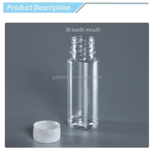 SIDUN 100ml PET Plastic Bottle With Screw Cap 39*116mm