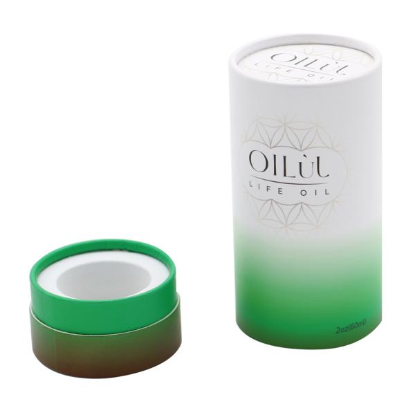 Round Tube / Cylinder Cardboard Jewelry Gift Boxes For Cosmetic Easy To Carry