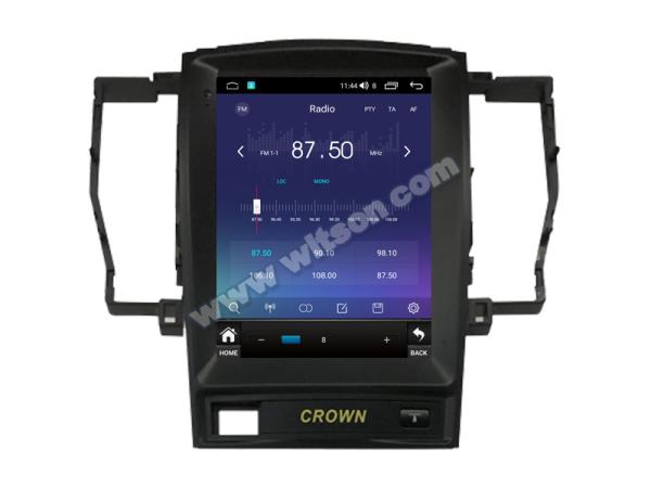 9.7'' Tesla Vertical Screen For Toyota Crown 2005-2009 Android Car Multimedia Player