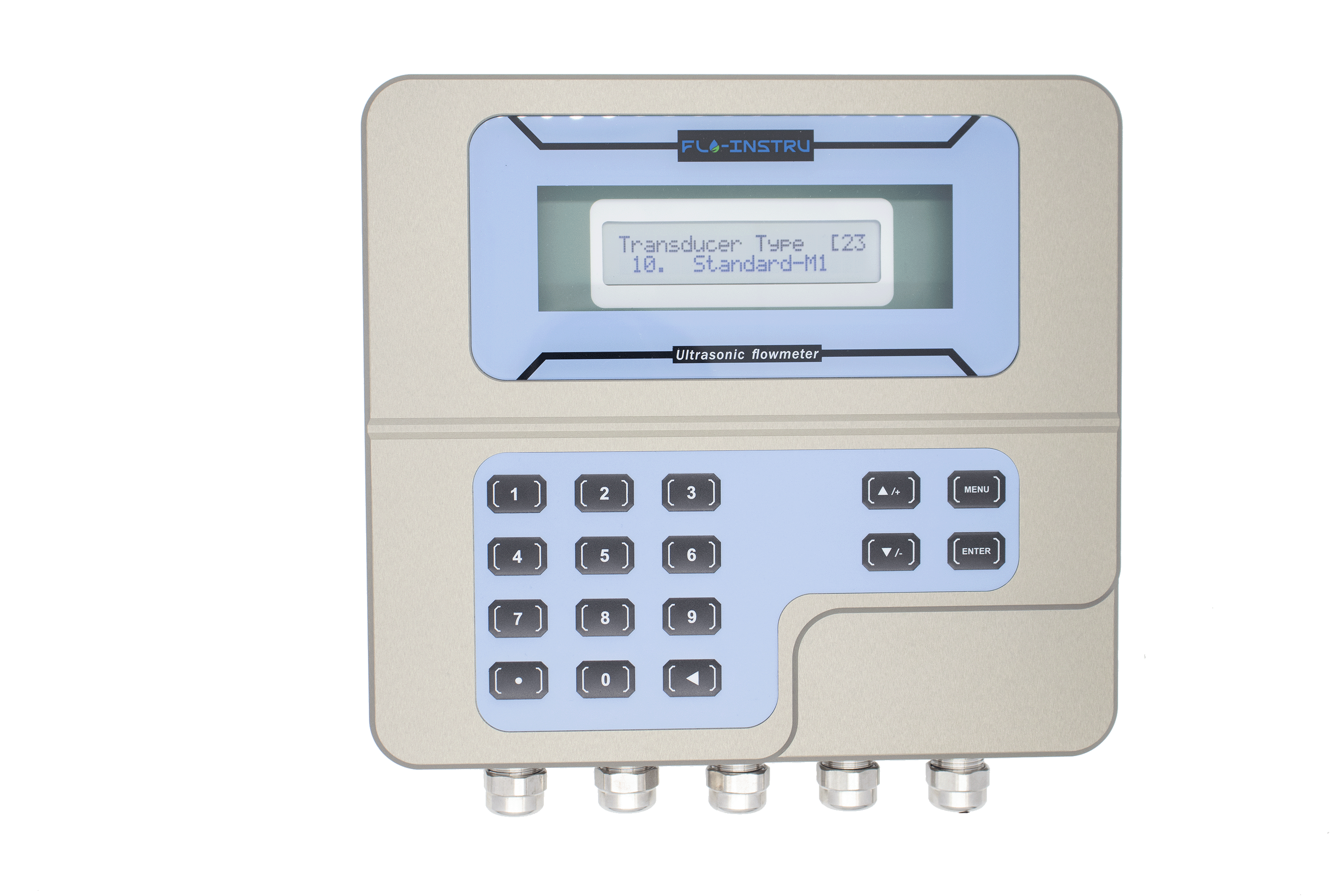 ST502 Clamp-on Ultrasonic Flowmeter with Transit-Time Technology IP65 Enclosure and RS485 Communication