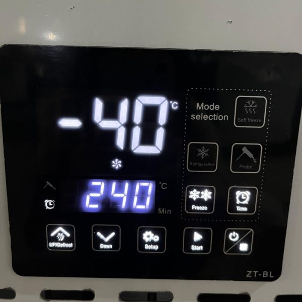 Storage Blast Chiller Shock Freezer 15 Layers -40 Degree For Gelato