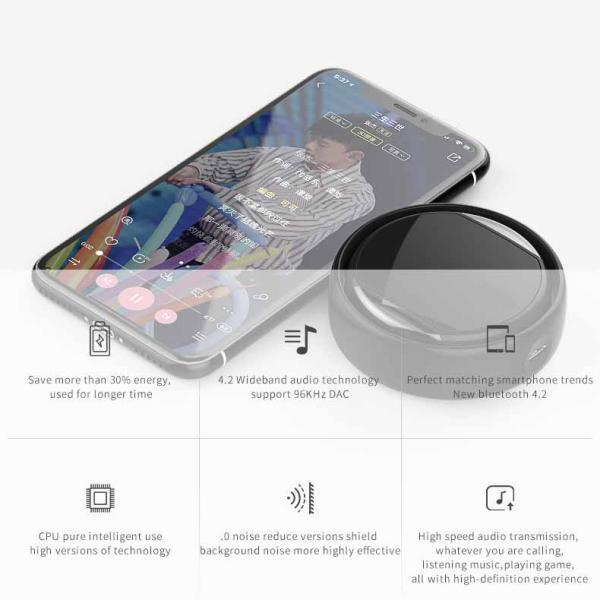 Наушников наушника Bluetooth наушников наушников Bluetooth 5,0 телефон шлемофона игры Earbuds спорт беспроводных хэндс-фри мини