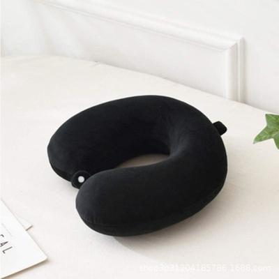 Skin Friendly U Shape Travel Pillow Easy Cleaning Convenient For Flight Journeys