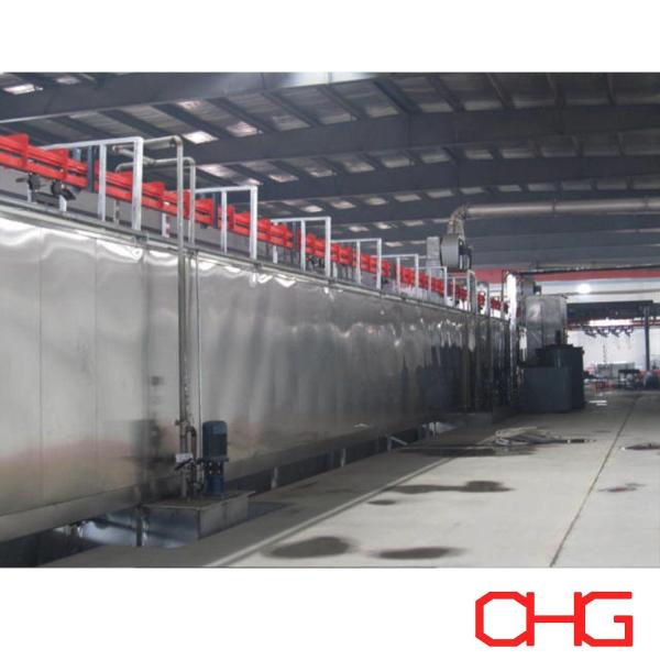 Coating Line Powder Coating Equipment with PLC Control Unit and Powder Recovery System