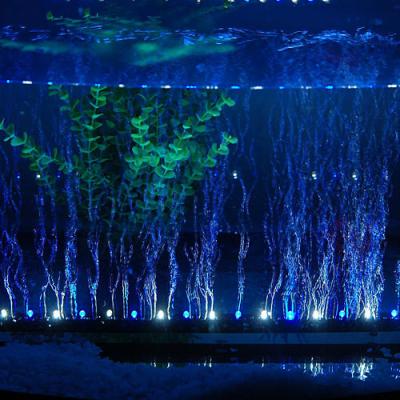 blue and white aquarium tank,fish lamp,YZ-18,46cm and 18 Lamp