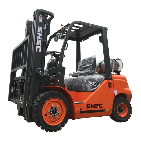 1.5ton-7ton Lpg Gasolina em empilhadeira com motor japonês Triplex Mast para venda